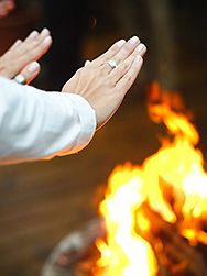 Thumbnail image for Bonfire night wedding : Barn wedding venues