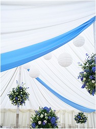 Thumbnail image for Some Sensational Swagging : Wedding Venue Decoration